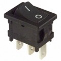 D501J12S215PQF - SWITCH ROCKER SPDT 10A 125V