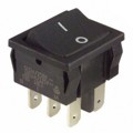 D601J12S215PQF - SWITCH ROCKER DPDT 10A 125V