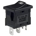 CLS-RR11A125500R - SWITCH ROCKER SPST 10A 125V