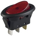 CLS-RO11A12251R - SWITCH ROCKER SPST 20A 12V