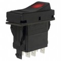 SRL91-22ARN3-BB9N - SWITCH ROCKER DPST 15A 125V
