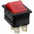 C1353AABR2 - SWITCH ROCKER DPST 20A 250V