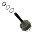 KC26A30.001NLS - SWITCH ROTARY 6POS 350MA 125V