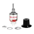 MRA206-A - SWITCH ROTARY 2-6POS 250MA 125V
