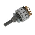 56D30-01-2-AJN - SWITCH ROTARY 2-6POS 200MA 115V