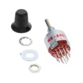 MRA403-BA - SWITCH ROTARY 2-3POS 250MA 125V