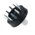 R20405RN02Q - SWITCH ROTARY 4POS 5A 125V