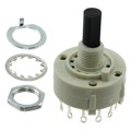KC43A13.001NLS - SWITCH ROTARY 3POS 350MA 125V