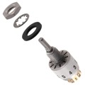 50D36-01-2-AJN - SWITCH ROTARY 2-5POS 150MA 115V