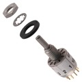 50DP36-01-2-AJN - SWITCH ROTARY 2-5POS 150MA 115V