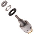 50D45-01-2-AJN - SWITCH ROTARY 2-4POS 150MA 115V