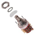 71BD36-02-2-AJN - SWITCH ROTARY 2-5POS 250MA 115V