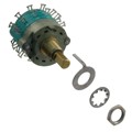 C4D0406N-A - SWITCH ROTARY 2-6POS 300MA 125V