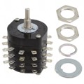 HS16-4SN - SWITCH ROTARY 2-11POS 12A 125V