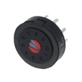 R20515RS02Q - SWITCH ROTARY 5POS 5A 125V