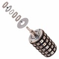 TS5N - SWITCH ROTARY 2-11POS 6A 125V