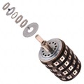 TS4N - SWITCH ROTARY 2-11POS 6A 125V