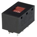V80212MS02Q - SWITCH SLIDE DPDT 10A 125V