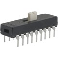 3-1825010-7 - SWITCH SLIDE 6PDT 300MA 115V