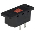 V80114SS05Q - SWITCH SLIDE DPST 10A 125V