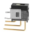AS12BV - SWITCH SLIDE SPDT 0.4VA 28V