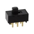 L202011MS02G - SWITCH SLIDE DPDT 4A 125V