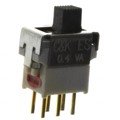 ES23MCBE - SWITCH SLIDE DPDT 0.4VA 20V