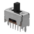 SS-23D28-G 5 NS - SWITCH SLIDE DP3T 300MA 30V