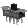 G-128S-3011 - SWITCH SLIDE DP3T 3A 125V
