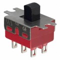 1201M1S3ZQE2 - SWITCH SLIDE DPDT 6A 120V
