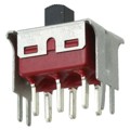 1201M2S3V3QE2 - SWITCH SLIDE DPDT 6A 120V
