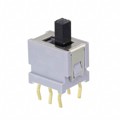 AS2N-2M-10-Z - SWITCH SLIDE DPDT 50MA 48V