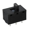 V80202MS02Q - SWITCH SLIDE DPDT 10A 125V