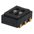 CAS-D20TA1 - SWITCH SLIDE SPDTX2 100MA 6V