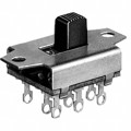 50209L - SWITCH SLIDE 3PDT 3A 125V