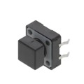TL1100F160Q6JBLK - SWITCH TACTILE SPST-NO 0.05A 12V