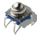 KSJ0M211 60SH LFTR - SWITCH TACTILE SPST-NO