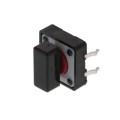 TL1100F260Q5JBLK - SWITCH TACTILE SPST-NO 0.05A 12V