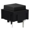 320.01E11BLK - SWITCH TACT SPST-NO 0.025A 50V