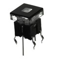 TL1240YQ2JBLK - SWITCH TACTILE SPST-NO 0.05A 12V
