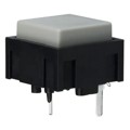 320E11GRY - SWITCH TACT SPST-NO 0.025A 50V