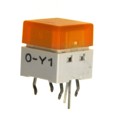 B3W-9000-Y1Y - SWITCH TACTILE SPST-NO 0.05A 24V