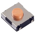 222DJVBBR - SWITCH TACTILE SPST-NO 0.05A 12V
