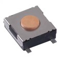 222DMVABR - SWITCH TACTILE SPST-NO 0.05A 12V