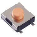 222DMVCBR - SWITCH TACTILE SPST-NO 0.05A 12V