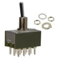 M2042SS1W03 - SWITCH TOGGLE 4PDT 6A 125V