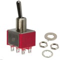 100DP1T1B1M1QEH - SWITCH TOGGLE DPDT 5A 120V