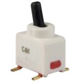 GT12MSCBE - SWITCH TOGGLE SPST 0.4VA 20V