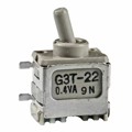 G3T22AH - SWITCH TOGGLE DPDT 0.4VA 28V