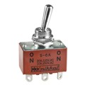S6A - SWITCH TOGGLE DPDT 20A 125V